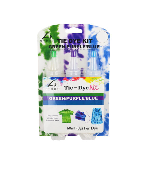 Green/Purple/Blue Tie Dye Kit