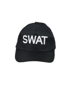 Black Adult SWAT Cap