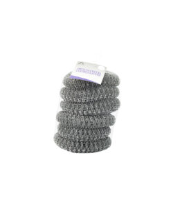 Jumbo Steel Scourer 6pk 10cm