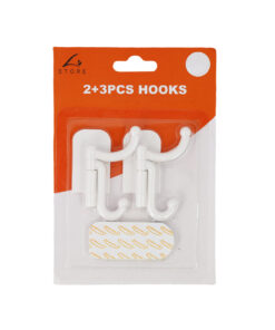 2 Big Hooks +3 Adhesive