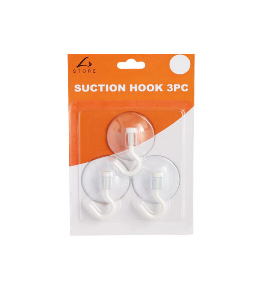 Suction Hooks 3pc