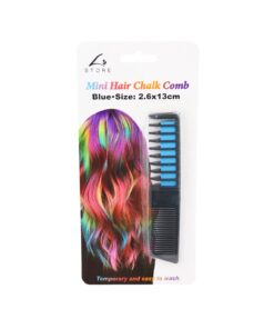 Blue Mini Hair Color Chalk Comb 2.6 x 13cm