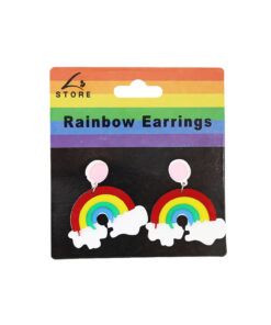 Rainbow earrings