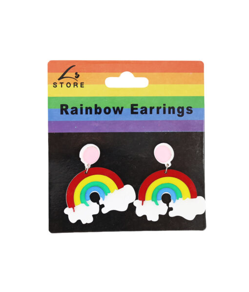 Rainbow earrings