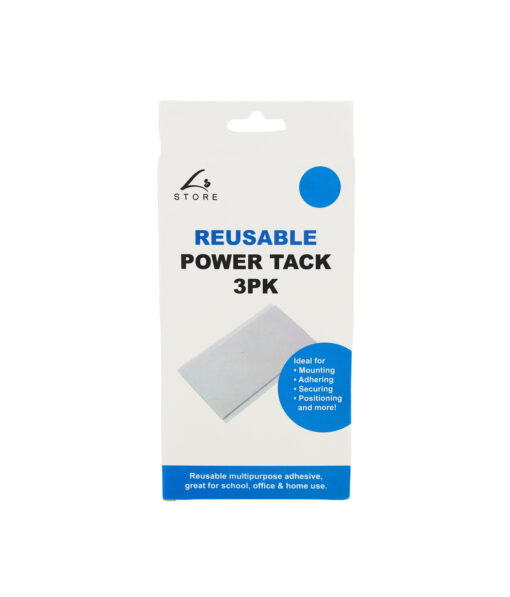 Reusable Power Tack 3pc 8.5 x 15 x 1.6cm