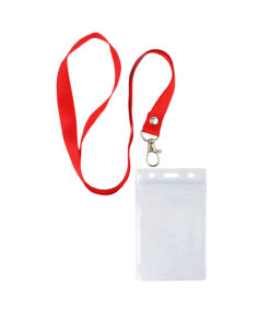 Red Neck Lanyard 6pc 6.5 x 9.5cm