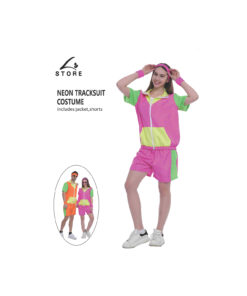 Neon Pink Tracksuit Costume