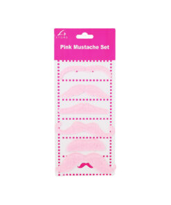 Pink Mustache Set