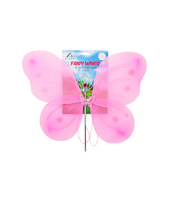 Pink Fairy Wings with Wand