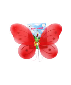 Red Fairy Wings with Wand