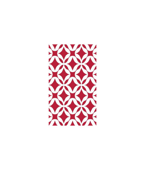 EQ Red Outdoor Reversible Mat 120 x 200cm