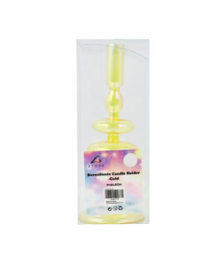 Yellow Colorful Borosilicate Candle Holder