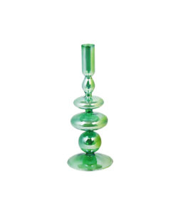 Green Colorful Borosilicate Candle Holder