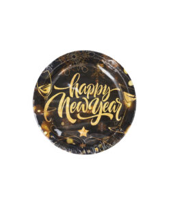 Happy New Year Plates 7 inch 12pc