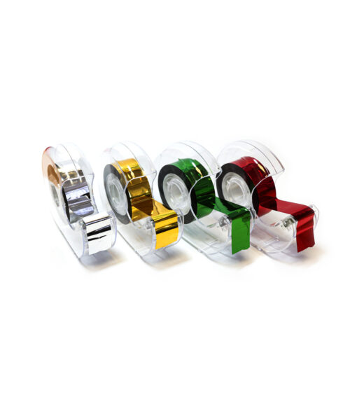 Tape Dispenser With Foil Tape Assorted