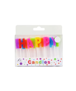 Color Happy Birthday Pick Candles