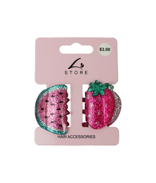 Fruits Claw Clip Set 2pc