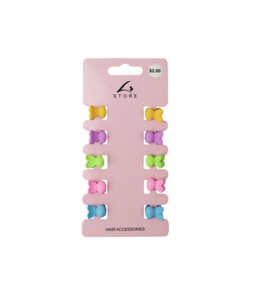 Bunny Mini Claw Clip Set 10pk