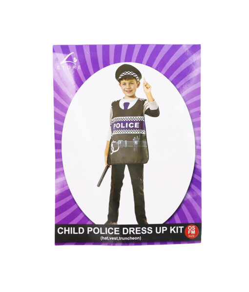 Child Police Dress Up Kit