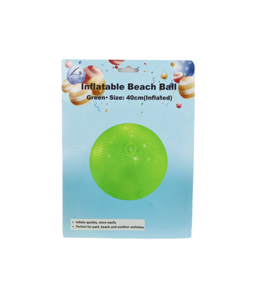 Green Inflatables Beach Ball 1pc