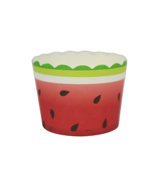 Watermelon Baking Cup 5 x 4.5cm 24pcs