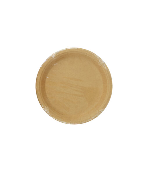 Kraft Paper Plates 7in 20pc