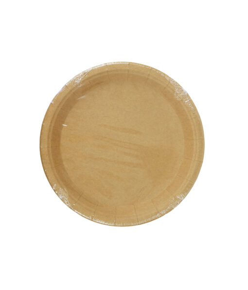 Kraft Paper Plates 9in 16pc