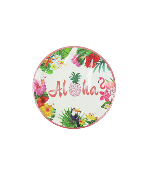 Aloha Summer Paper Plates 7in 20pc