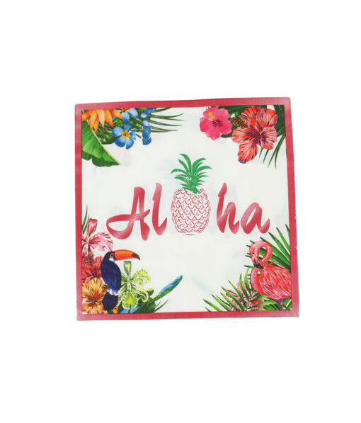 Aloha Summer Large Napkins 33x33cm 24pc