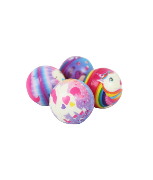 Unicorn Stress Ball 6.3cm 4pc