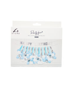 Blue Balloon Decorating Kit