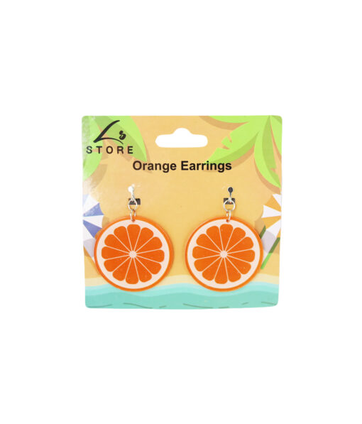 Orange Earrings 5.5cm