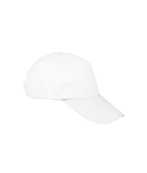 White Snapback Cap For Adult