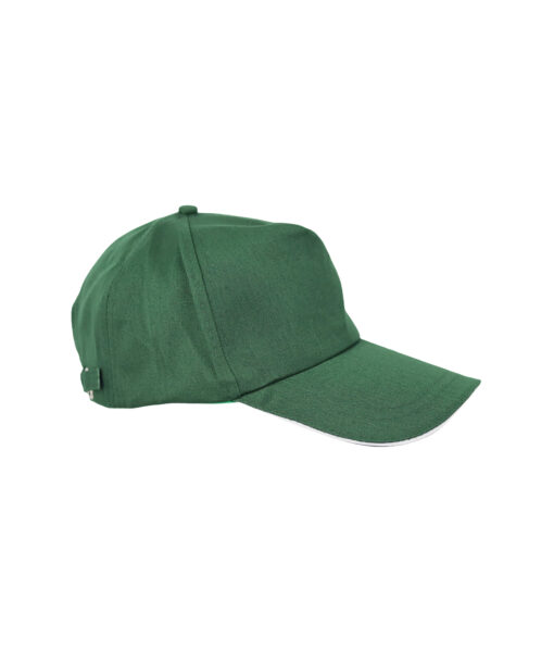 Green Metal Buckle Cap For Adult