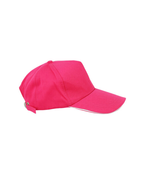 Pink Metal Buckle Cap For Adult