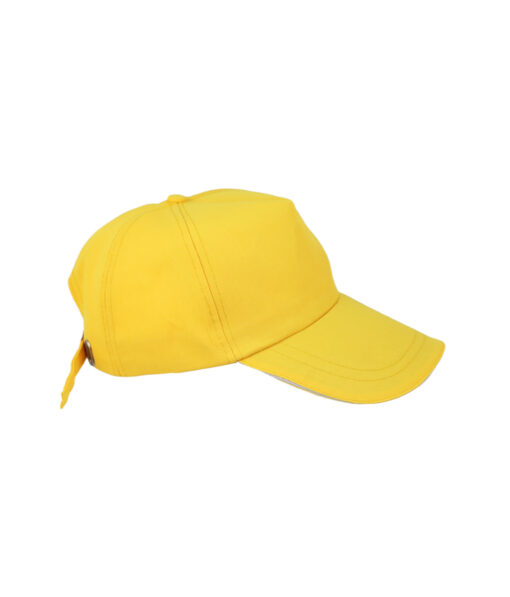 Yellow Metal Buckle Cap For Adult