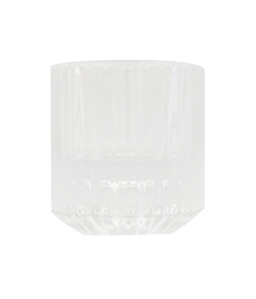 Clear Glasses Candle Holder Height 61mm