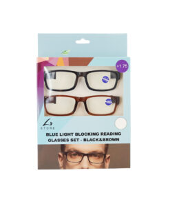 Blue Light Blocking Reading Glasses (+1.75)