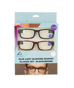 Blue Light Blocking Reading Glasses (+3.00)