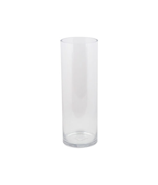 Clear Glasses Cylinder Vase Height 300mm