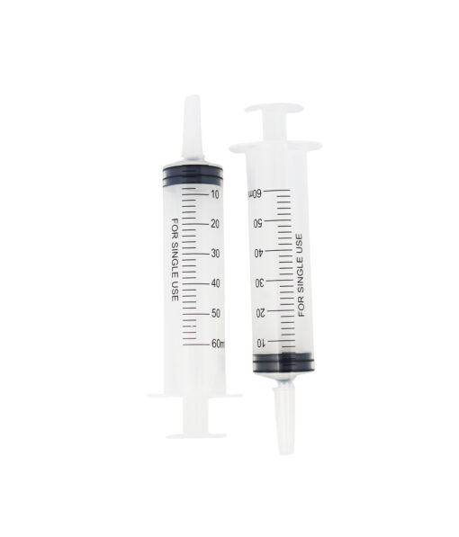 Injection Shots With Lid 60ml 2pc