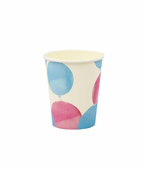 Boy or Girl Paper Cups 9oz 20Pc