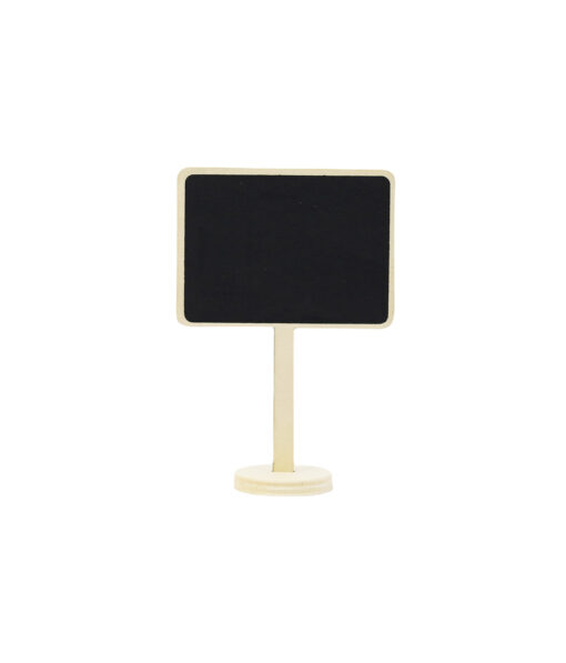 Small Blackboard Table Stand 8.5x6.5cm 10pc