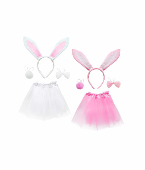 Easter Bunny Tutu Set Assorted 4pc