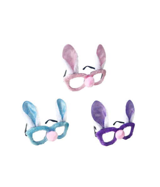 Easter Bunny Glasses With Ears Assorted