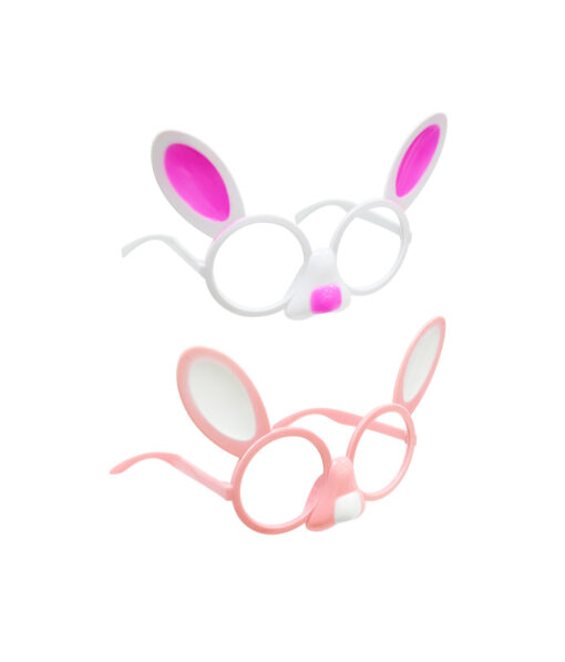 Easter Novelty Bunny Glasses Assorted