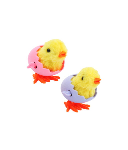 Easter Wind Up Hatch Plush Chick Assorted