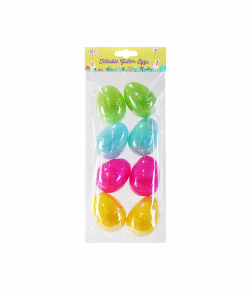 Easter Iridescent Fillable Eggs 8pk