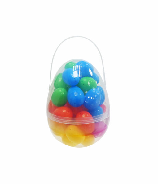 Easter Container With Fillable Eggs 40pc