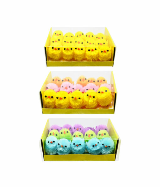 Easter Chicks Assorted 15pk